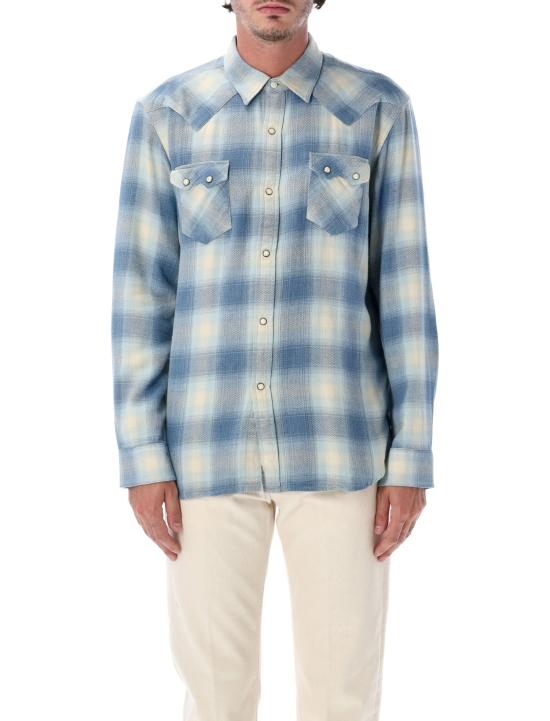 26FW 포르텔라 긴팔 셔츠 JOSHPS006 LBL BLU