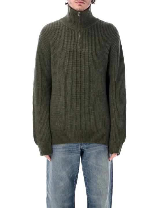 26FW 아페쎄 집업 니트 H23505WVAXU JAA KHAKI