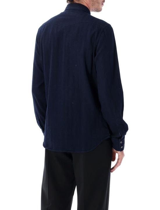 26FW 싸쿠스 긴팔 셔츠 714ML31189 012 BLUE - XACUS