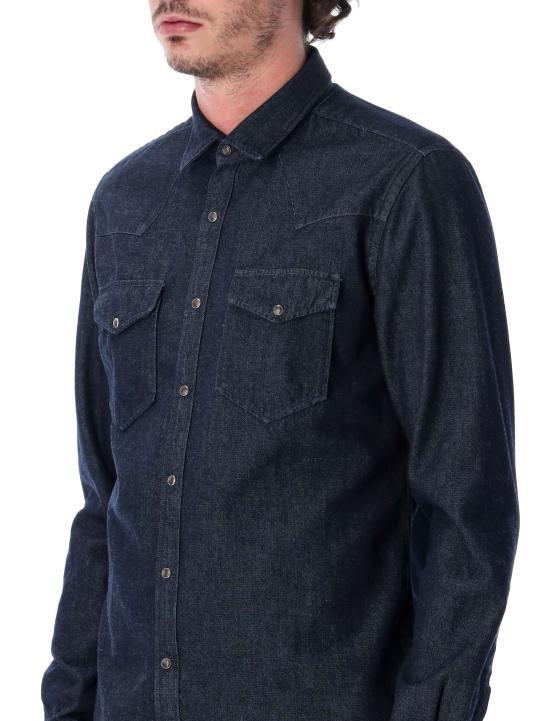 26FW 싸쿠스 긴팔 셔츠 714ML31122 003 BLUE - XACUS