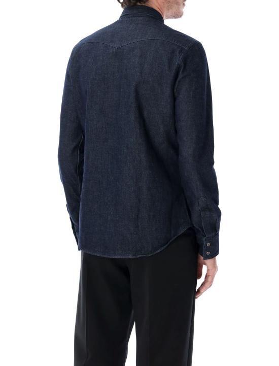 26FW 싸쿠스 긴팔 셔츠 714ML31122 003 BLUE - XACUS