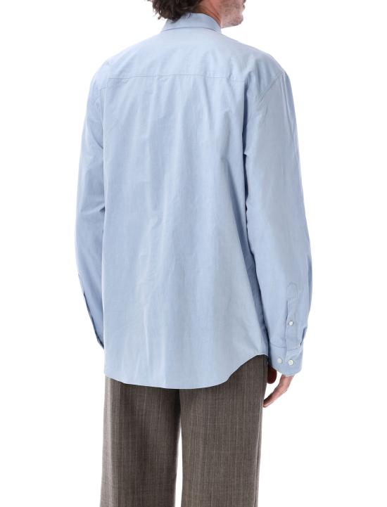 26FW 드리스 반 노튼 긴팔 셔츠 2620207124257 504 BLUE - DRIES VAN NOTEN
