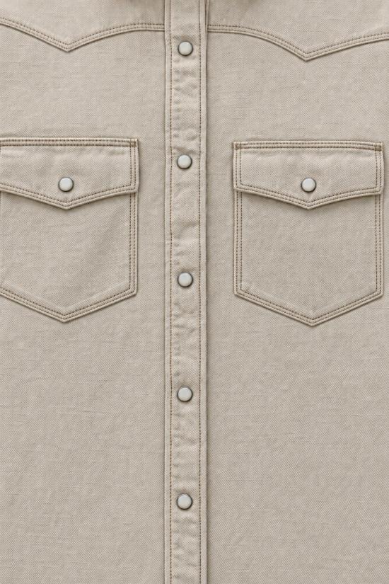 26FW 펜디 셔츠 FLF867B1PJ F0QM0 Avorio - FENDI