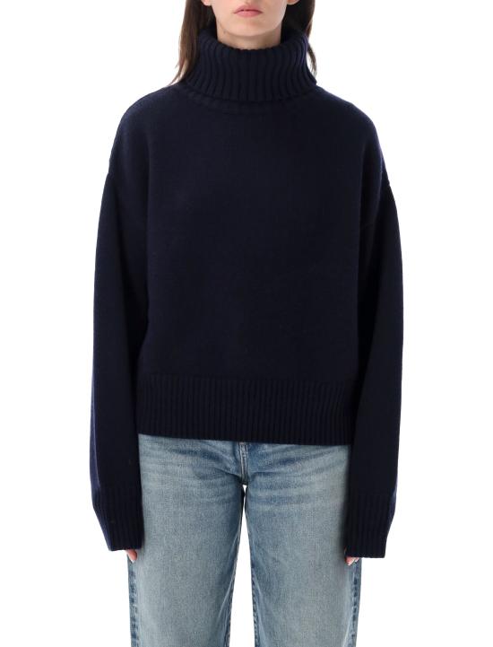 26FW 익스트림캐시미어 스웨터 CROPXTRA NAVY BLU