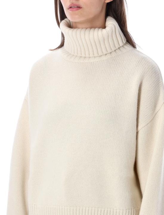 26FW 익스트림캐시미어 스웨터 CROPXTRA CREAM BIANCO - EXTREME CASHMERE