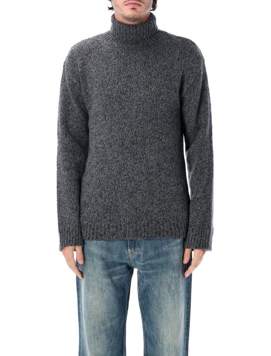 26FW 아워레가시 팝오버 터틀넥 슬럽 니트 M4263MA GW GREY WOOL