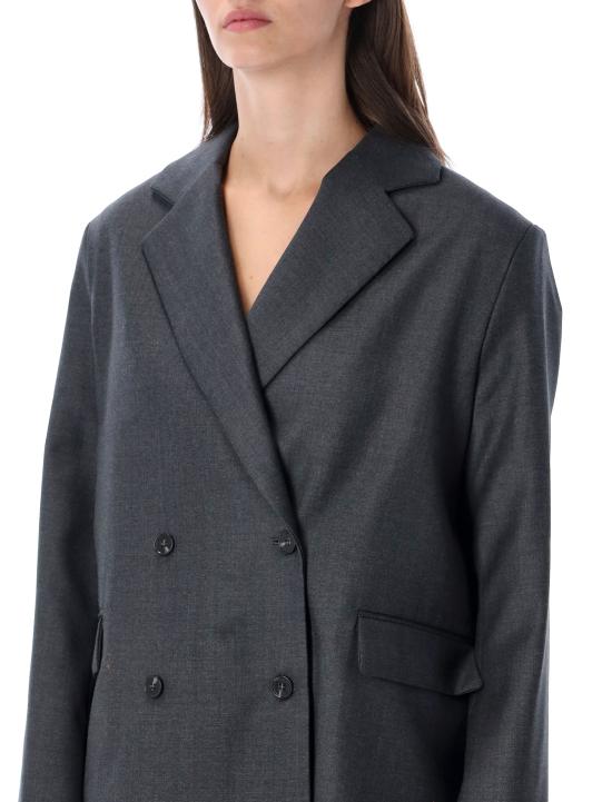 26FW 루루 드 세종 수트 자켓 DONAULDS ANTRACITE ANTHRACITE MELANGE - LOULOU DE SAISON