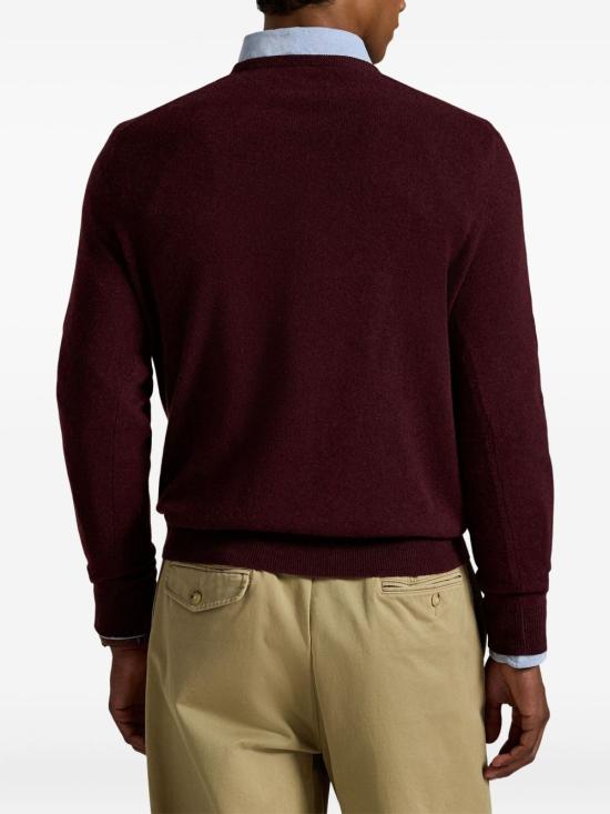 26FW 폴로 랄프로렌 스웨터 710974148 008 CLA WINE - POLO RALPH LAUREN