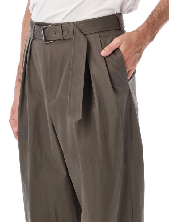 26FW 드리스 반 노튼 스트레이트 팬츠 2620209064103 606 KHAKI - DRIES VAN NOTEN