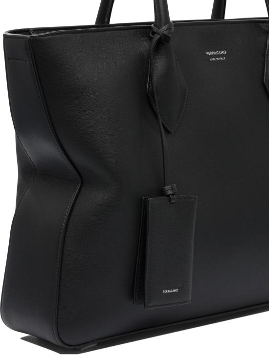 26FW 살바토레 페라가모 토트백 0784724 BLACK - SALVATORE FERRAGAMO