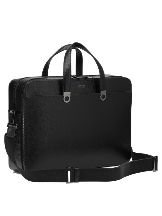 26FW 살바토레 페라가모 토트백 0795615 BLACK - SALVATORE FERRAGAMO