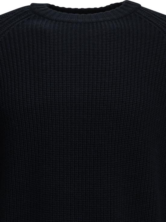 26FW 라키 스웨터 REBELGIROCOLLOWVBLUNOTTE BLUE - RAKKI