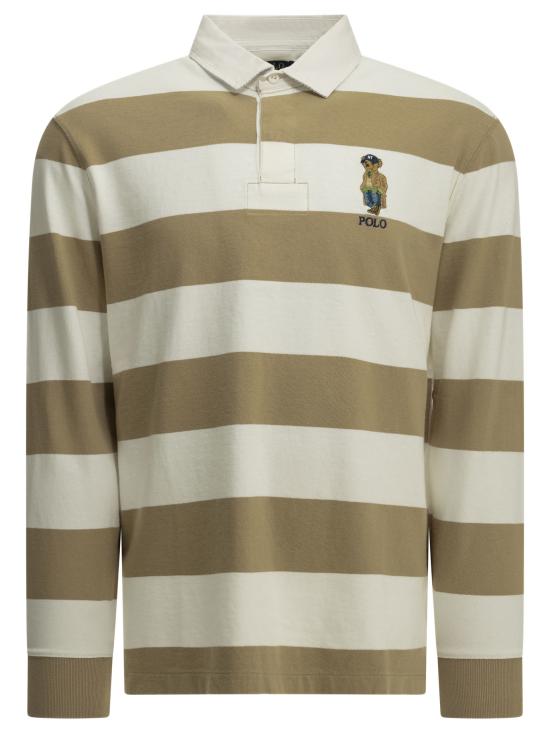 26FW 폴로 랄프로렌 반팔 티셔츠 710B27062001RLKHKITRPHYCRMHRTGBR BEIGE