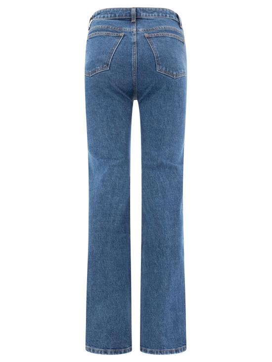 26FW 케이트 스트레이트 팬츠 1032069069 BLUE - KHAITE