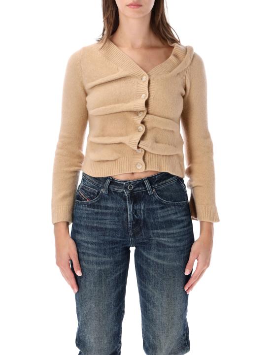 26FW 디젤 스웨터 A253950BFBB 1BJ BEIGE