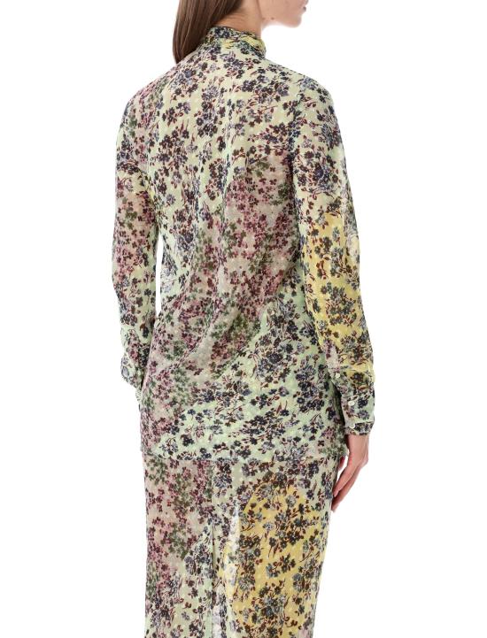 26FW 드리스 반 노튼 셔츠 2620107174157 608 MINT - DRIES VAN NOTEN