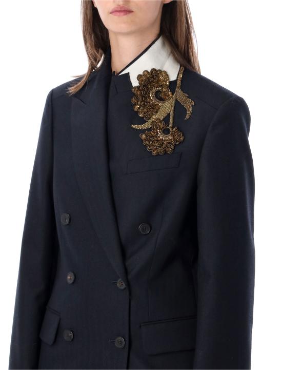 26FW 드리스 반 노튼 자켓 2620104194193 509 NAVY - DRIES VAN NOTEN
