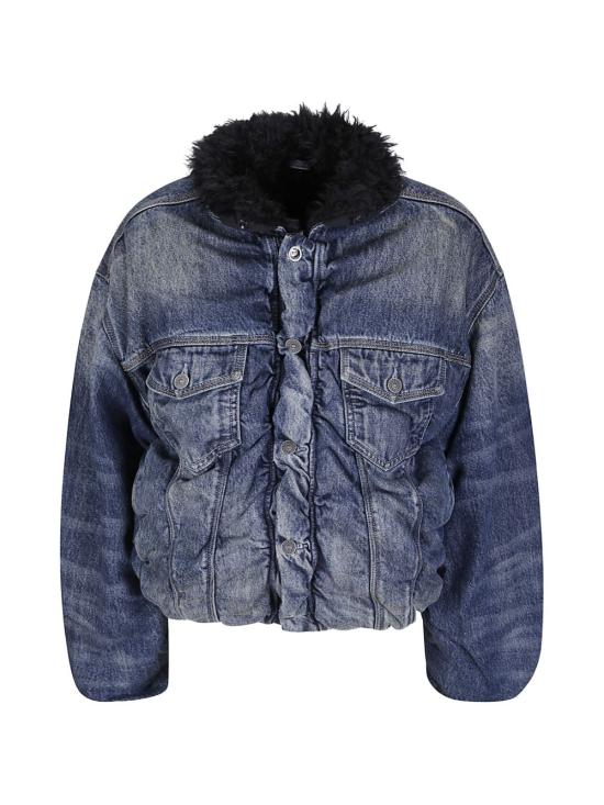 26FW 디젤 자켓 A25933007FZ 01 DENIM