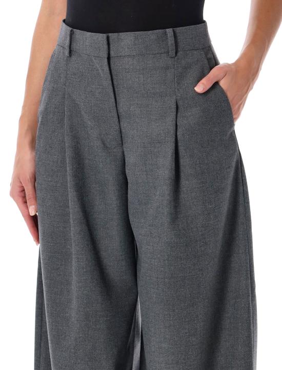 26FW 바이말렌비거 스트레이트 팬츠 104153 M65 DARK GREY MELANGE - BY MALENE BIRGER