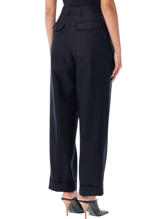 26FW 드리스 반 노튼 스트레이트 팬츠 2620109024193 509 NAVY - DRIES VAN NOTEN