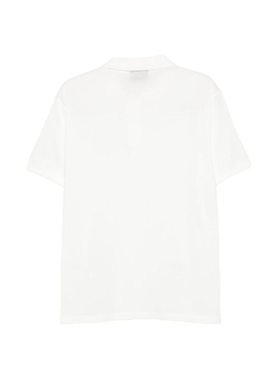 26FW 엠포리오 아르마니 로고 저지 폴로 셔츠 EM004579AF13742U0003 WHITE - EMPORIO ARMANI