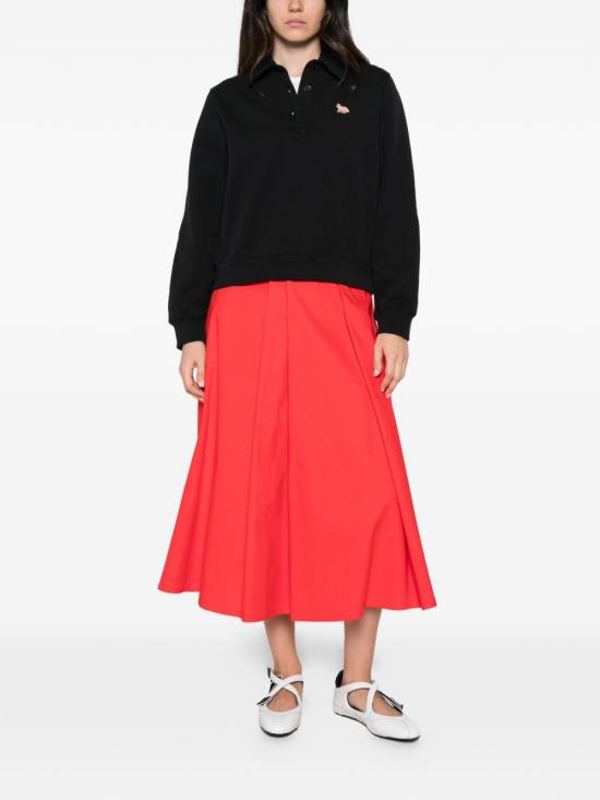 26FW 메종키츠네 반팔 티셔츠 MRWJS08KM0341P199 BLACK - MAISON KITSUNE