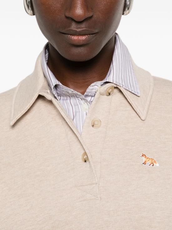 26FW 메종키츠네 반팔 티셔츠 MRWJS08KM03410604 BEIGE - MAISON KITSUNE