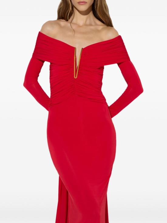 26FW 엘리자베타프랜치 미디 원피스 ABR2667E2CG5 RED - ELISABETTA FRANCHI