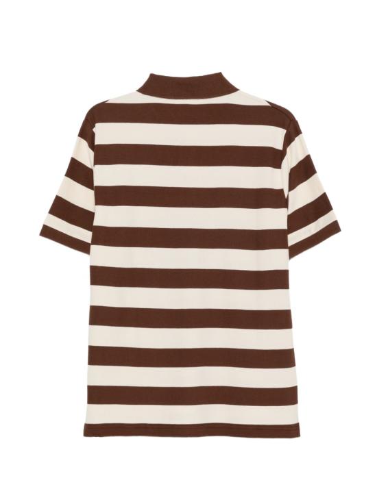 26FW 빌리어네어보이즈클럽 반팔 티셔츠 ICPO26356BROWNECRUSTRIPE - BILLIONAIRE BOYS CLUB
