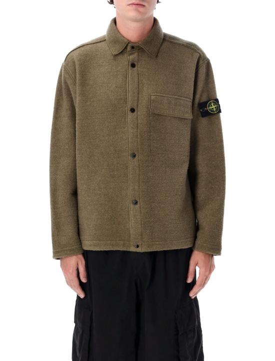 26FW 스톤 아일랜드 긴팔 셔츠 S151200034S0461 V005G MILITARY GREEN