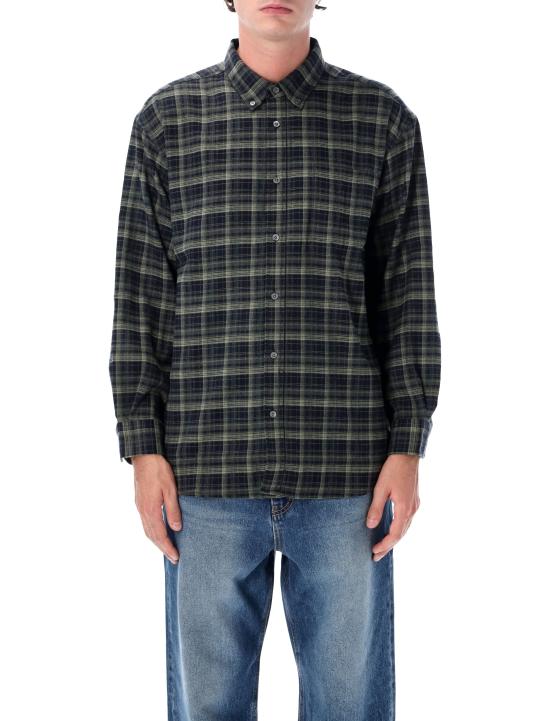 26FW 던스트 긴팔 셔츠 UDSH6C103N2 NAVY NAVY GREY