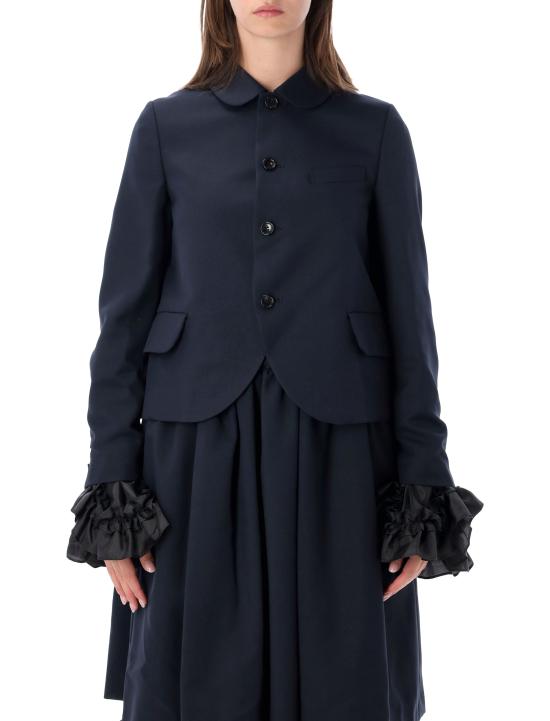 26FW 꼼데가르송 자켓 NRJ006 1 NAVY X BLACK