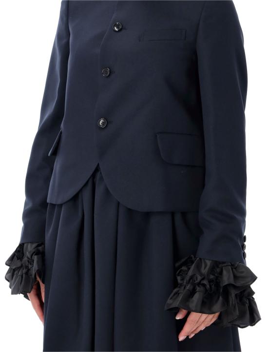 26FW 꼼데가르송 자켓 NRJ006 1 NAVY X BLACK - COMME DES GARCONS