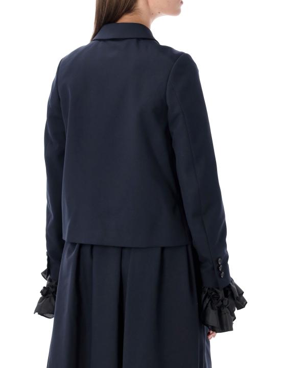 26FW 꼼데가르송 자켓 NRJ006 1 NAVY X BLACK - COMME DES GARCONS