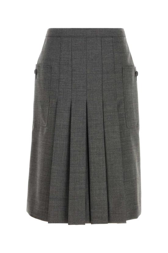 26FW 프라다 스커트 P10B4SOOO6011 F0480 GREY