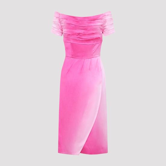 26FW 프라다 워시드 듀체스 드레스 P3T48XSOOO6668 F0029 PINK - PRADA