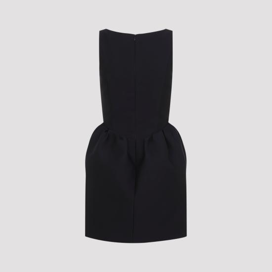 26FW 발렌시아가 미디 원피스 A009P2TUQ031000 black - BALENCIAGA
