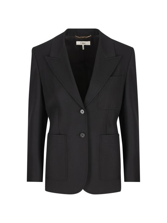 26FW 끌로에 자켓 CH26AVE77067 001 BLACK