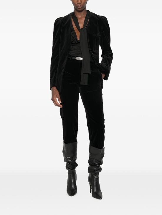 26FW 이자벨마랑 스트레이트 팬츠 PA0715FBD3E03I 01BK BLACK - ISABEL MARANT