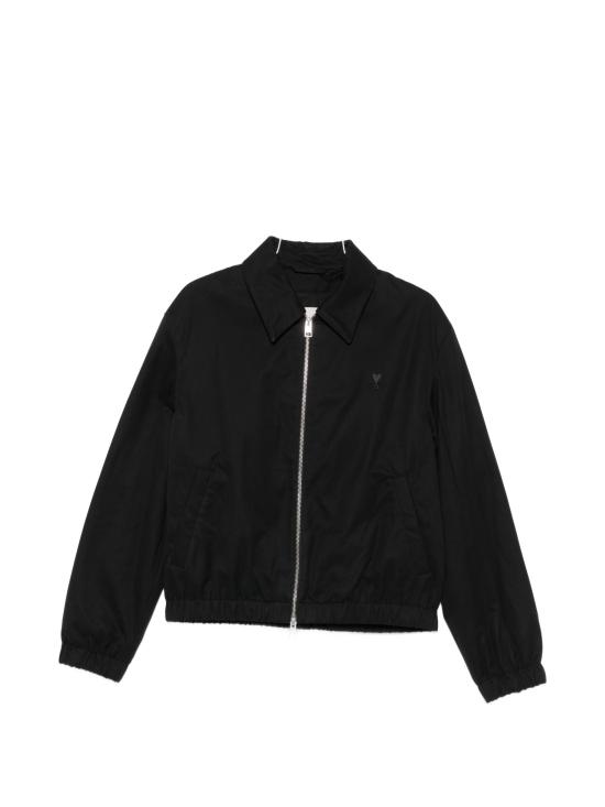 26FW 아미 울 아미 드 꾀흐 패딩 재킷 HJK830CO0132 001NOIR