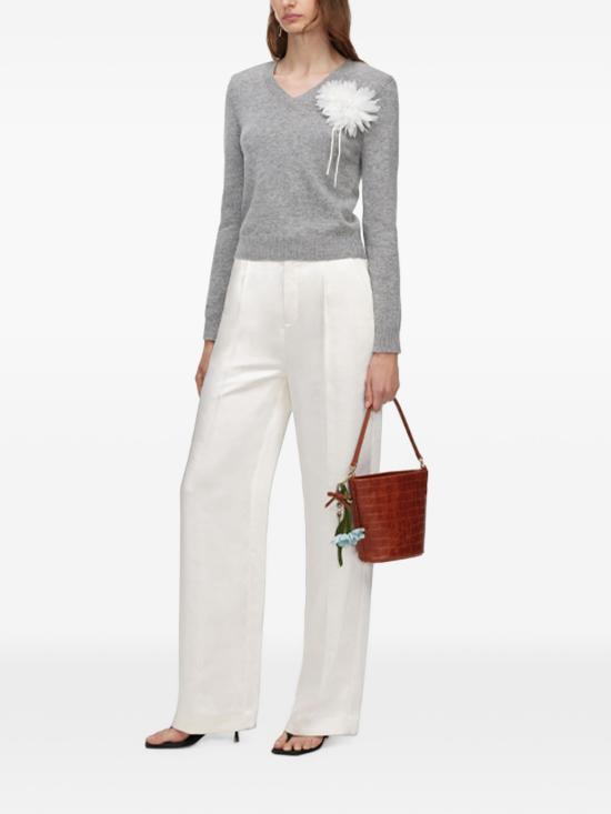 26FW 셀프 포트레이트 스웨터 AW26149TAGR GREY - SELF PORTRAIT
