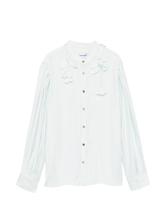 26FW 셀프 포트레이트 셔츠 AW26064TABL BLUE