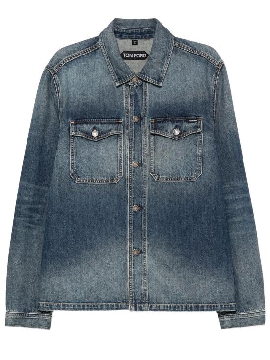 26FW 톰포드 데님 자켓 DJR002 DMC117 UBN WASHED INDIGO