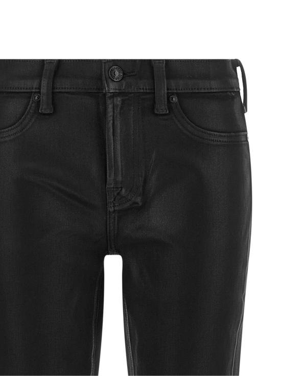 26FW 세븐포올맨카인드 데님 팬츠 가죽 느낌의 블랙 진 - 7 FOR ALL MANKIND