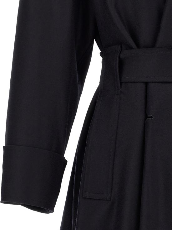 26FW 이세이 미야케 코트 쉘 와 트렌치  블랙 - ISSEY MIYAKE