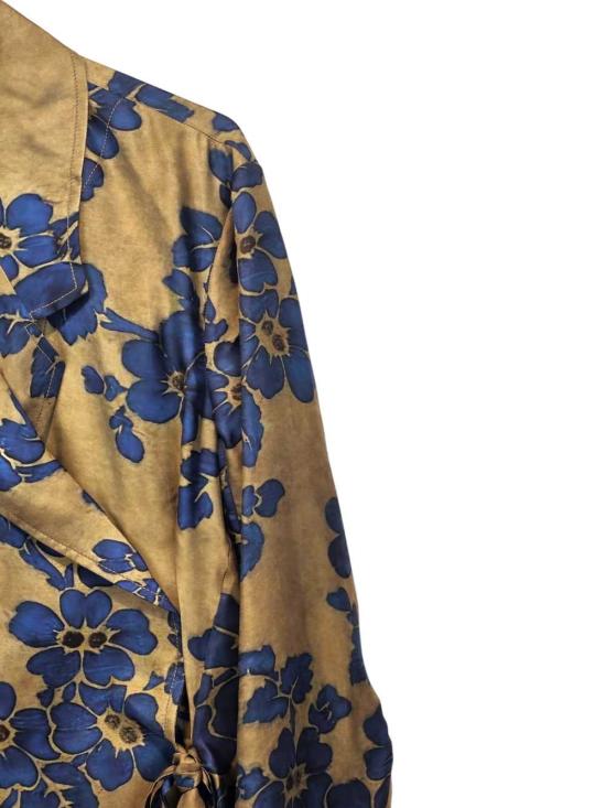 26FW 우마 왕 자켓 UW6043 UW243 MUSTARD BLUE - UMA WANG