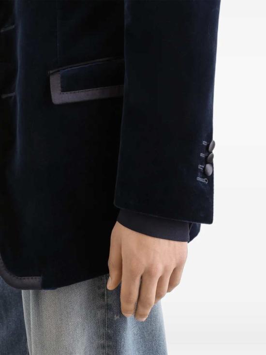 26FW 돌체앤가바나 자켓 G2VP0TGK446 B0387 BLU SCURISSIMO 3 - DOLCE & GABBANA
