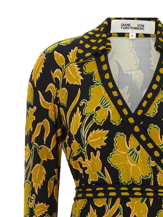 26FW 다이앤 본 퍼스텐버그 원피스 타마라 드레스 노란색 - DIANE VON FURSTENBERG