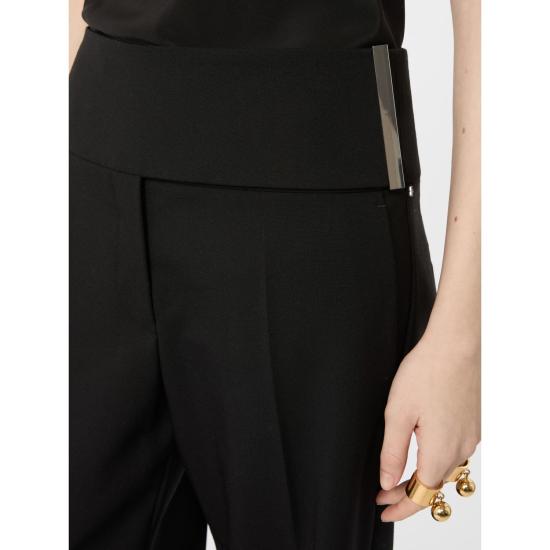 26FW 스포트막스 스트레이트 팬츠 2622136022600003 BLACK - SPORTMAX