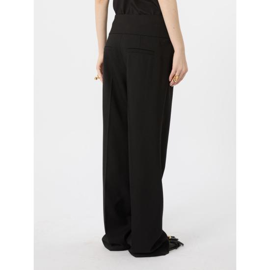 26FW 스포트막스 스트레이트 팬츠 2622136022600003 BLACK - SPORTMAX